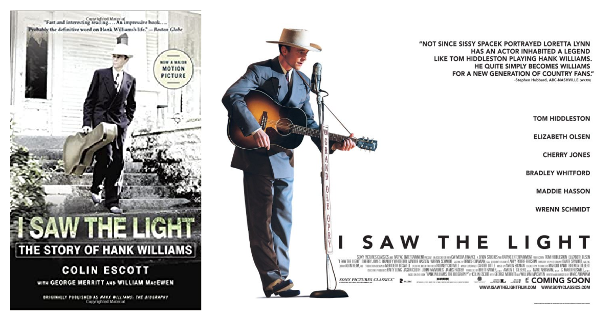 Radio Bristol Book Club – I Saw the Light: The Story of Hank Williams
